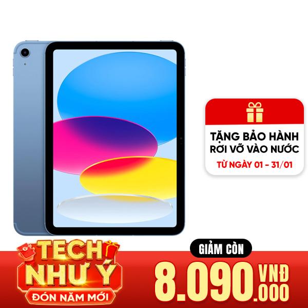 iPad Gen 10 10.9 inch Wifi 64GB  | Chính Hãng Apple Việt Nam