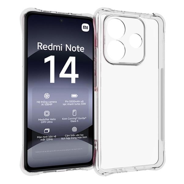 Ốp Lưng Trong Suốt Cho Điện Thoại Xiaomi