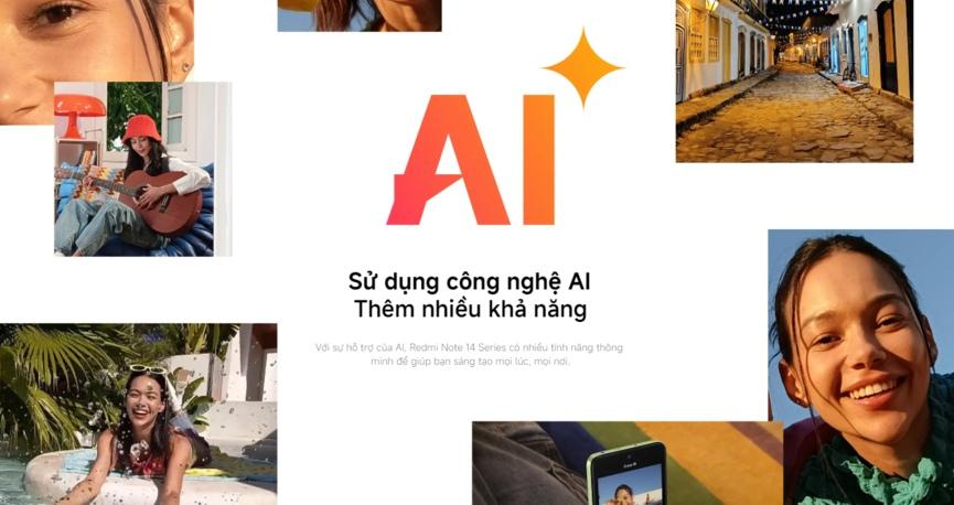 trợ l&yacute; AI Redmi Note 14