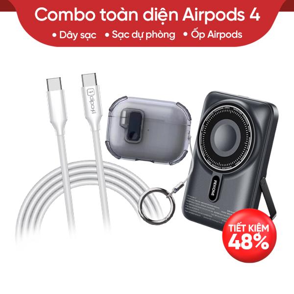 Combo 3 - Toàn diện cho Airpods 4