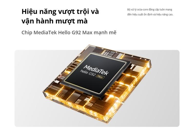 Hiệu năng MediaTek Helio G92 Max cực mạnh