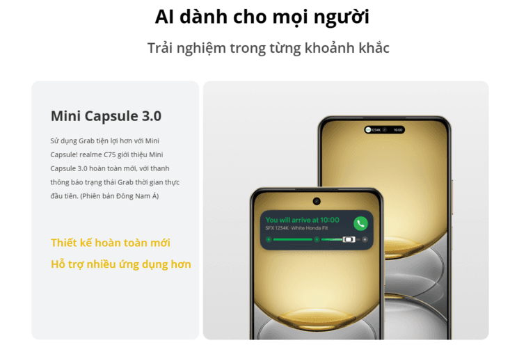 T&iacute;ch hợp t&iacute;nh năng AI tiện lợi