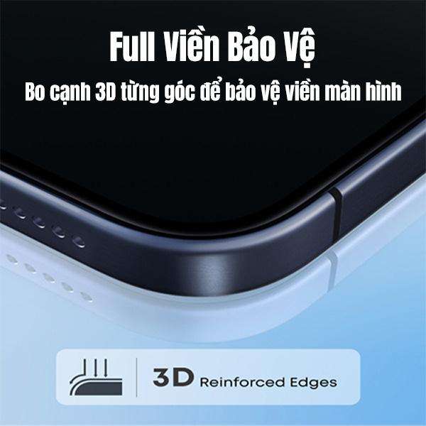 Miếng Dán Cường Lực AUKEY iPhone 15 ClearView