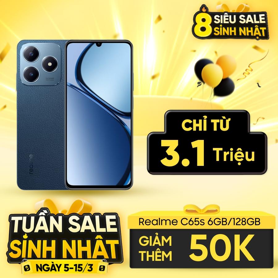 Realme C65s 6GB/128GB Chính Hãng