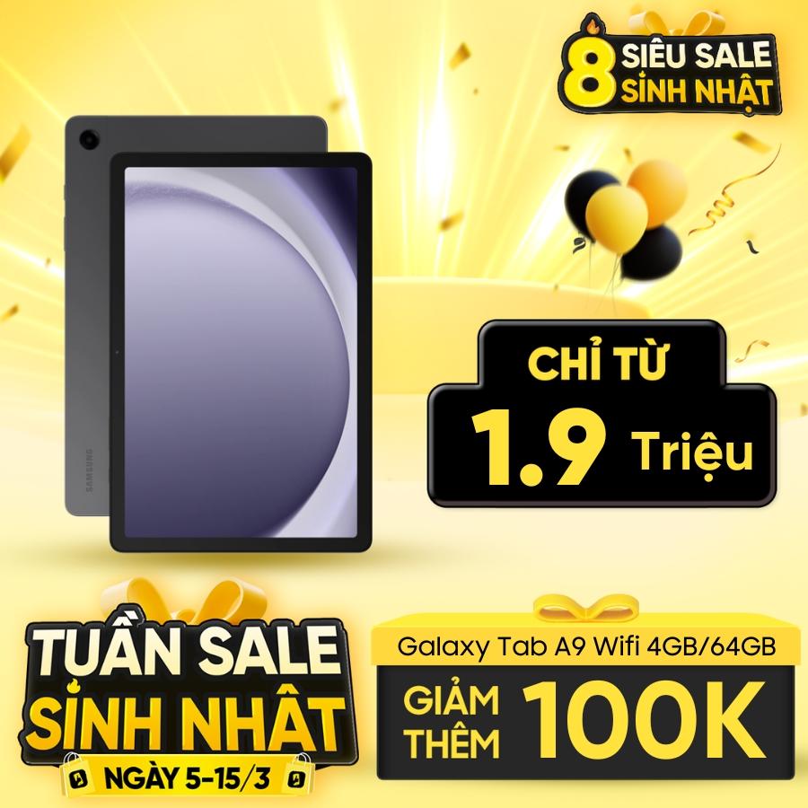 Samsung Galaxy Tab A9 Wifi 4GB/64GB Chính Hãng - BHĐT
