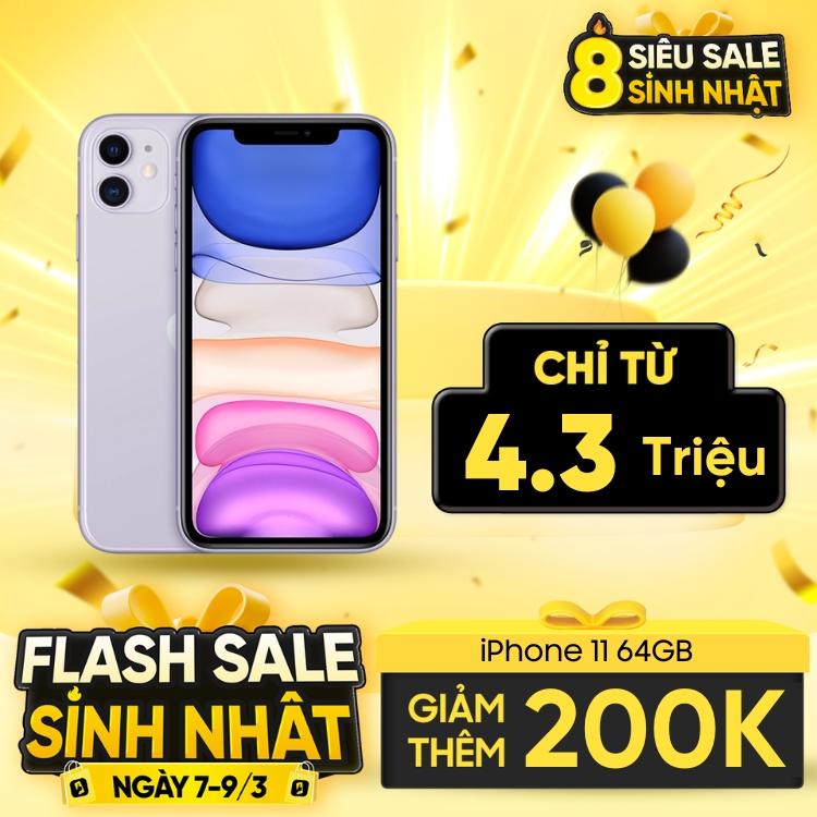 iPhone 11 64GB Cũ 99%