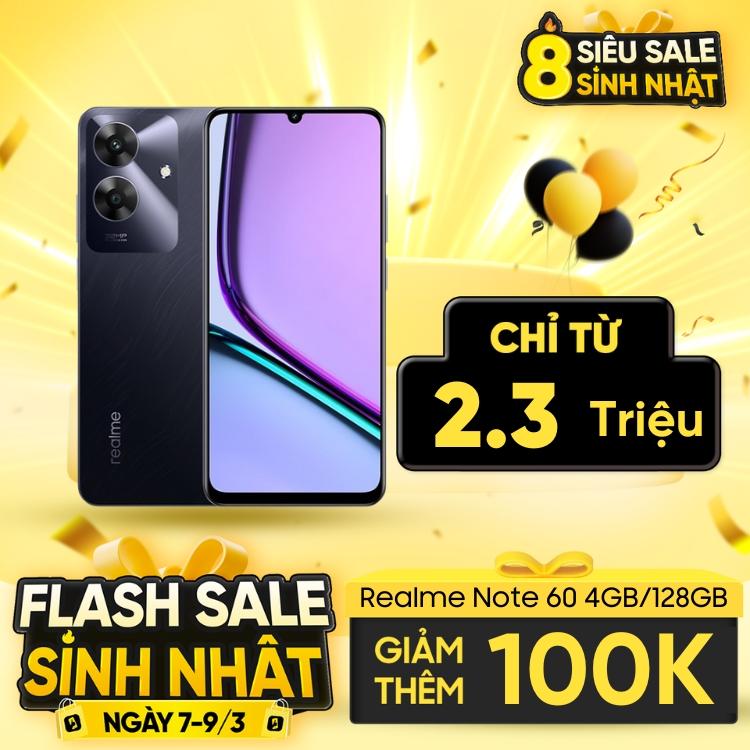 Realme Note 60 4GB/128GB Chính Hãng