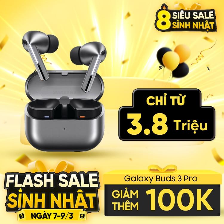 Tai nghe không dây Samsung Galaxy Buds 3 Pro Chính Hãng