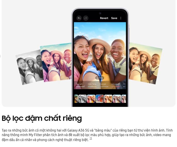 t&iacute;nh năng AI Bộ lọc đậm chất ri&ecirc;ng
