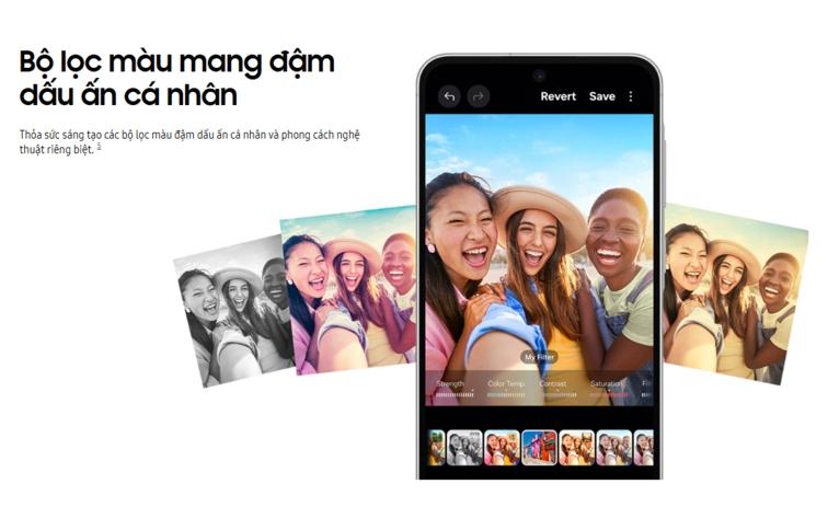 bộ lọc m&agrave;u Samsung Galaxy A56