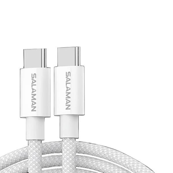 Cáp Sạc Nhanh Salaman Powerlink 60W C to C PD Chính Hãng