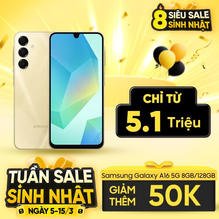 Samsung Galaxy A16 5G 8GB/128GB Chính Hãng - BHĐT