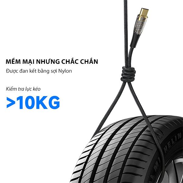 Cáp Sạc Nhanh LITO LD12 2 in 1 | C to C 60W | C to L 27W Chính Hãng
