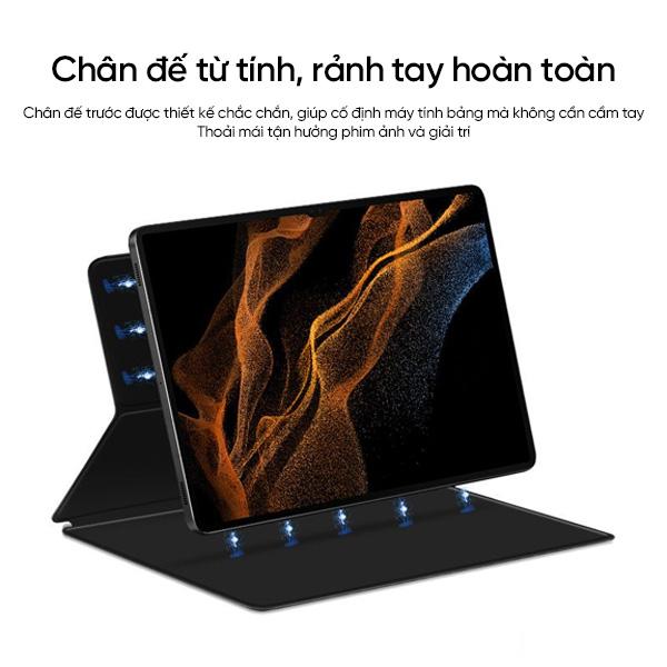 Bao Da Samsung Galaxy Tab S9/S9 FE Nam Châm