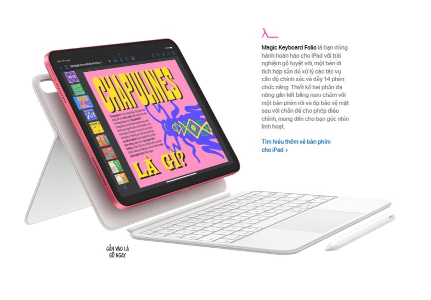b&agrave;n ph&iacute;m iPad 11 A16 Wifi