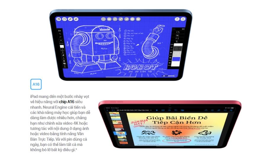 iPad Gen 11 A16 Wifi 128GB Cũ 98%