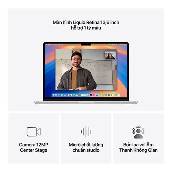 MacBook Air M4 13 Inch 10 CPU 8 GPU (16GB/256GB) | Chính Hãng Apple Việt Nam