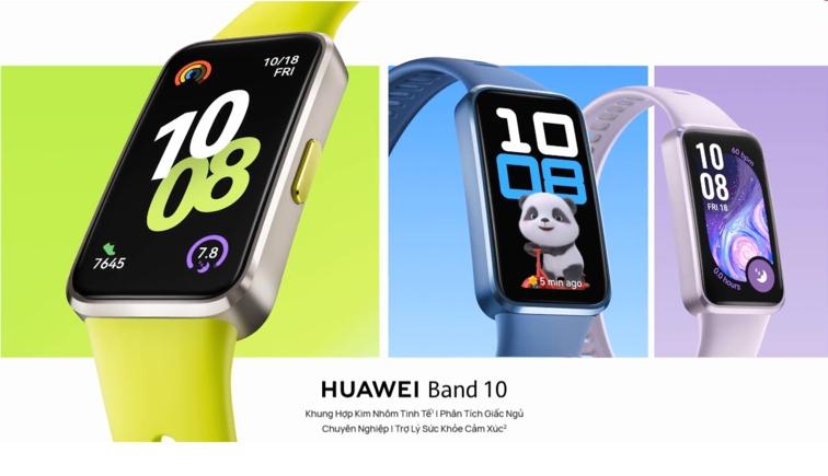 Huawei Band 10 viền nhựa