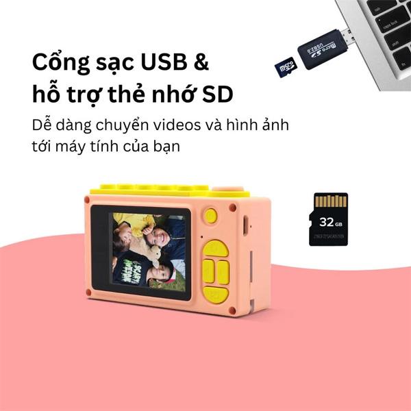 Máy Ảnh Trẻ Em myFirst Camera 2 Chính Hãng