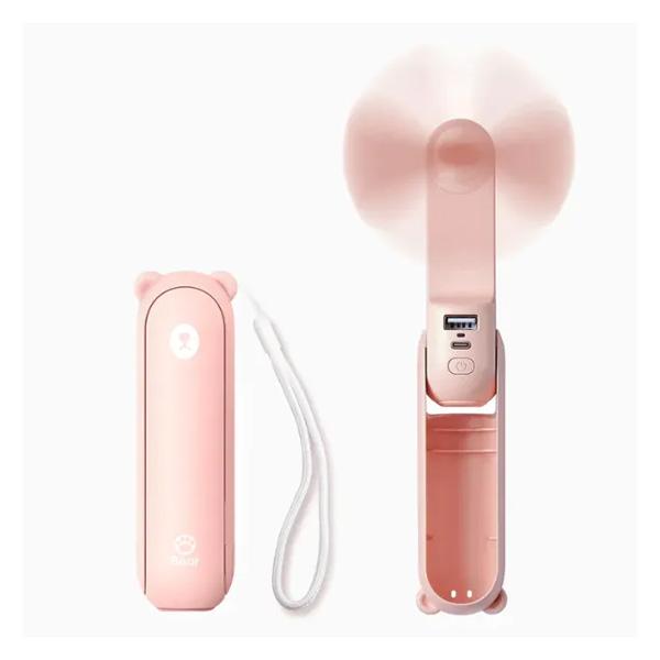 Quạt cầm tay mini 3 in 1 Jisulife F8X 4500mAh Chính Hãng