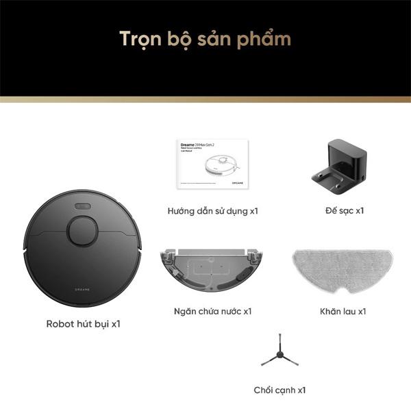 Robot hút bụi lau nhà Dreame D9 Max Gen 2