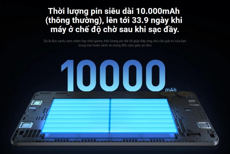 Pin khủng 10.000mAh