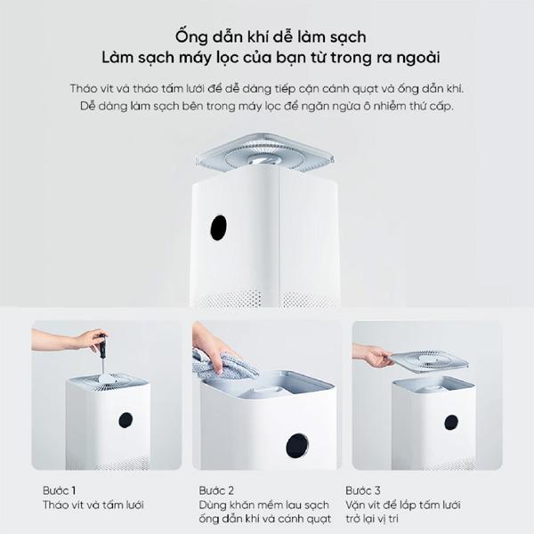Máy Lọc Không Khí Xiaomi Smart Air Purifier 4 EU Chính Hãng