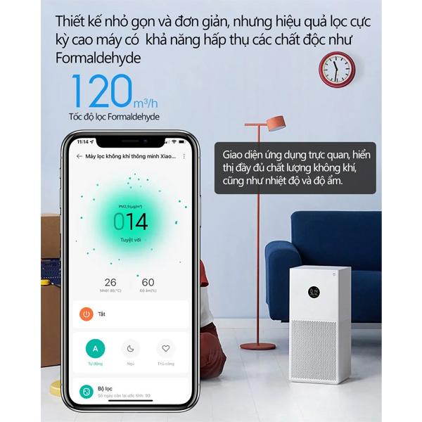 Máy Lọc Không Khí Xiaomi Air Smart Purifier 4 Lite EU Chính Hãng