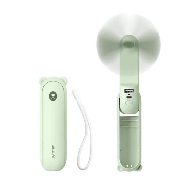 Quạt cầm tay mini 3 in 1 Jisulife F8X 4500mAh Chính Hãng