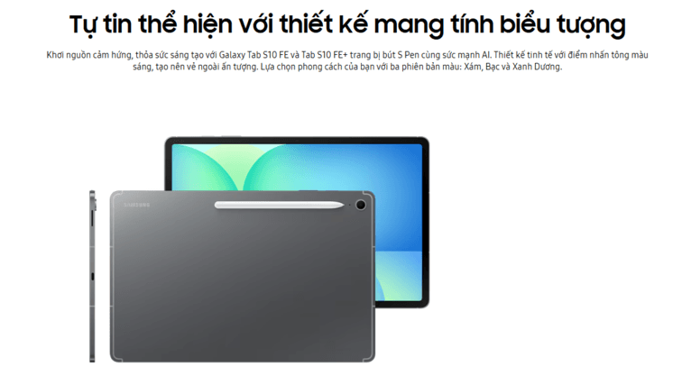 Thiết kế tinh tế mỏng nhẹ
