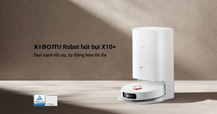 Robot h&uacute;t bụi Xiaomi Vacuum X10 Plus