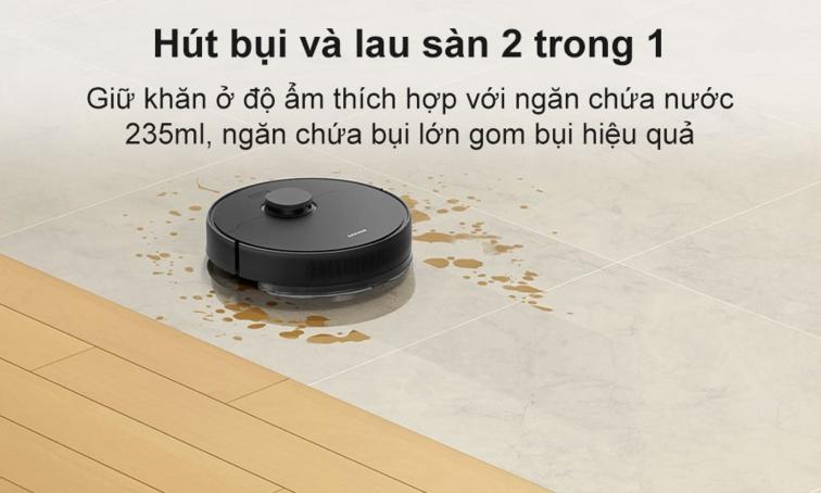 kh&ocirc;ng chỉ h&uacute;t bụi m&agrave; c&ograve;n lau