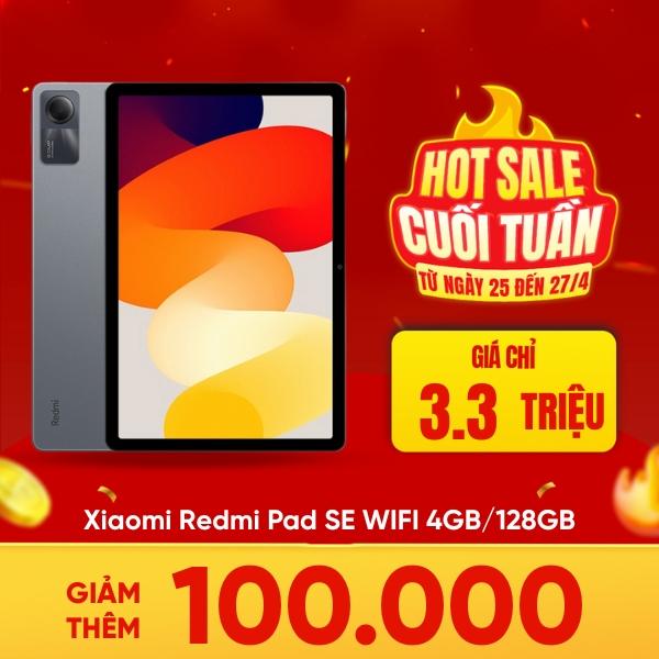 Xiaomi Redmi Pad SE WIFI 4GB/128GB Chính Hãng