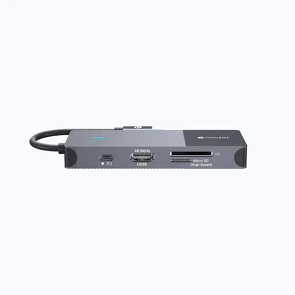Bộ Chuyển Đổi Mazer Infinite Multimedia Pro Hub 8-in-1 USB-C Chính Hãng