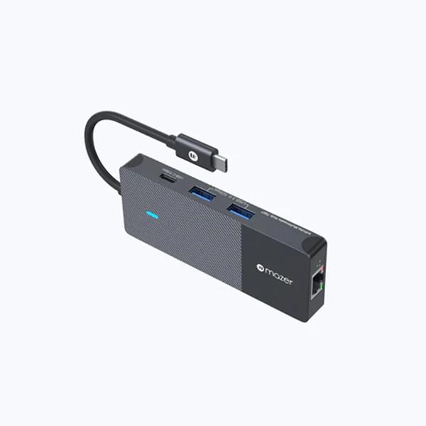 Bộ Chuyển Đổi Mazer Infinite Multimedia Pro Hub 8-in-1 USB-C Chính Hãng