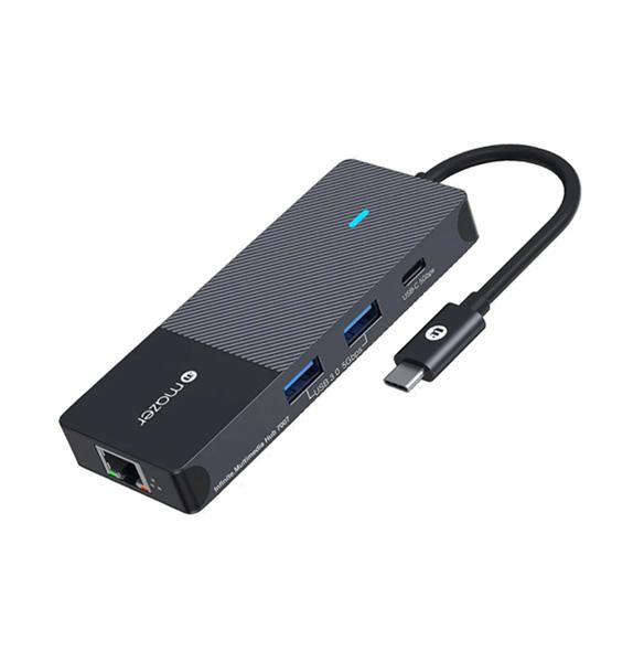 Bộ Chuyển Đổi Mazer Infinite Multimedia Pro Hub 8-in-1 USB-C Chính Hãng