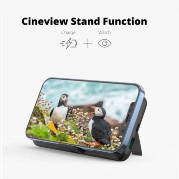Pin Sạc Dự Phòng Mazer Infinite Boost Air.Stand V3.0 - 10000mAh 15W Chính Hãng