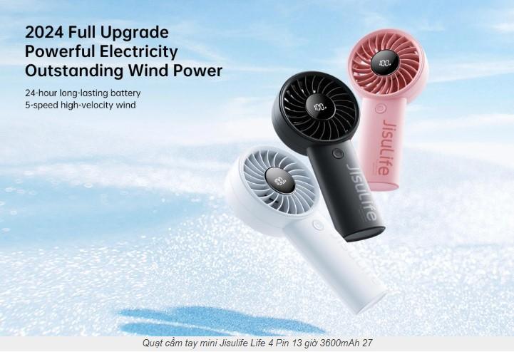 động cơ Quạt cầm tay mini Jisulife Life 4