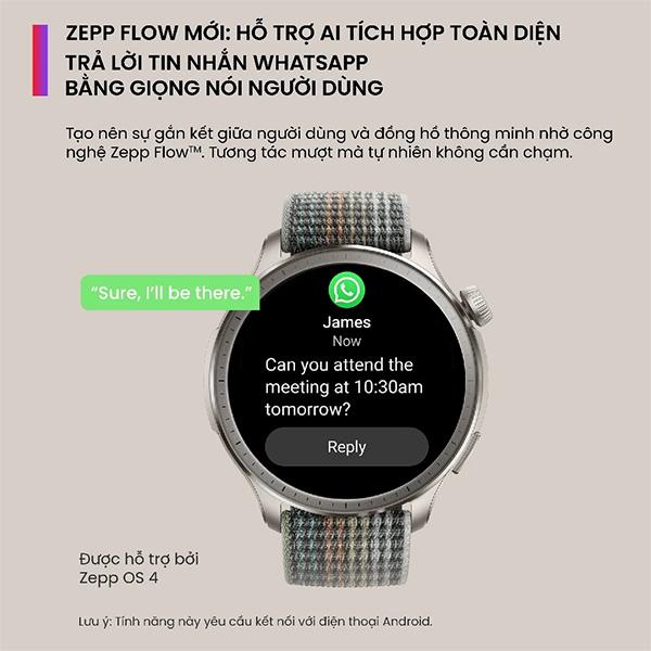 Đồng hồ thông minh Amazfit Balance 46mm Chính Hãng