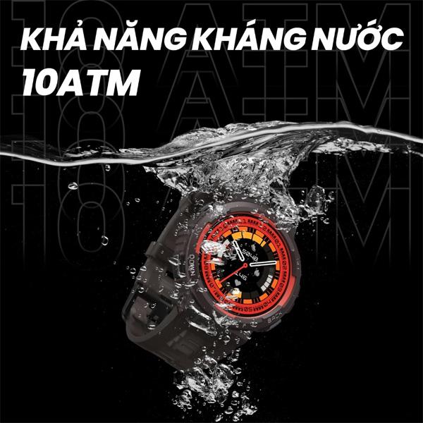 Đồng Hồ Thông Minh Amazfit Active Edge 46.6mm Dây Silicone Chính Hãng