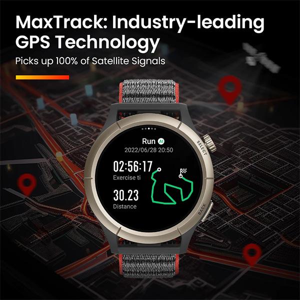 Đồng Hồ Thông Minh Amazfit Cheetah Pro 47mm Dây Nylon Chính Hãng 