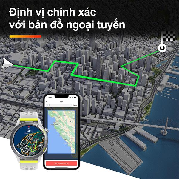 Đồng Hồ Thông Minh Amazfit Cheetah Round 46.7mm Dây Silicone Chính Hãng