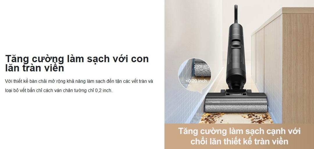 Tăng cường l&agrave;m sạch hơn