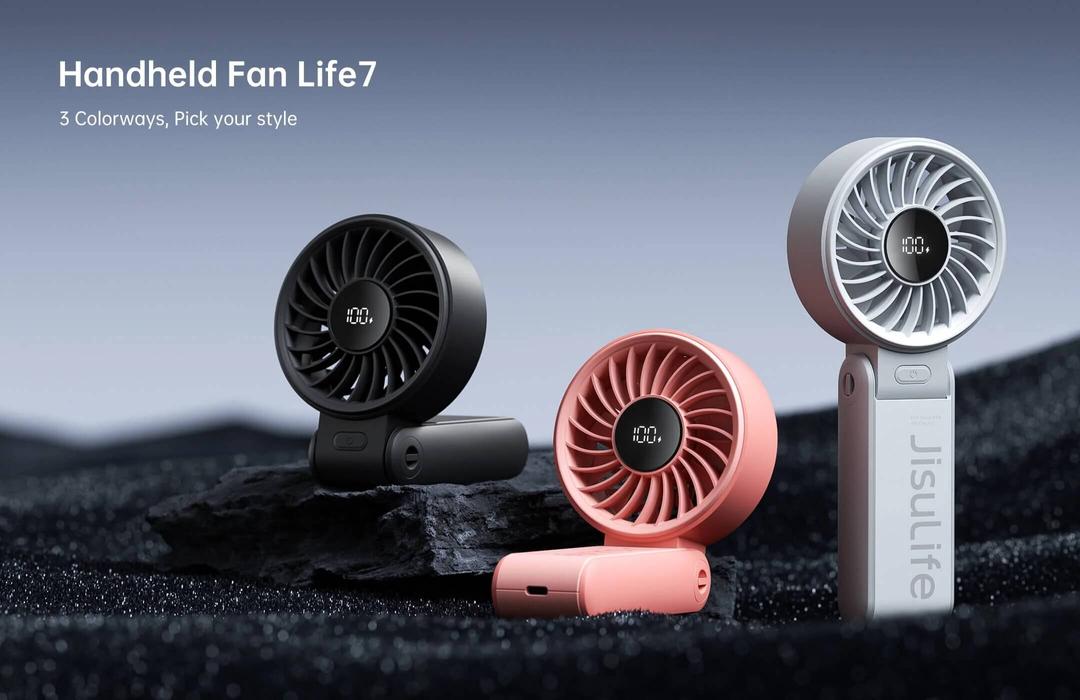 thiết kế Quạt cầm tay Jisulife Life 7