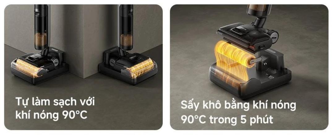 Giữ m&aacute;y lu&ocirc;n kh&ocirc; r&aacute;o với c&ocirc;ng nghệ sấy kh&iacute; n&oacute;ng nhanh ch&oacute;ng
