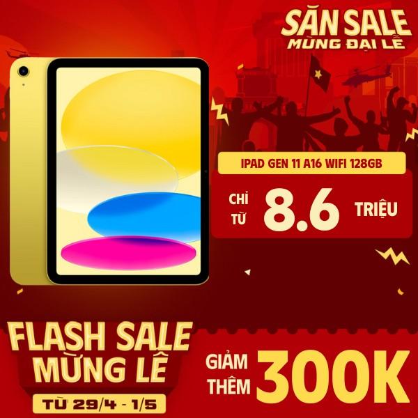 iPad Gen 11 A16 Wifi 128GB | Chính Hãng Apple Việt Nam