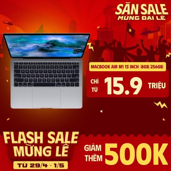 MacBook Air M1 13 Inch (8GB/256GB) | Chính Hãng Apple Việt Nam