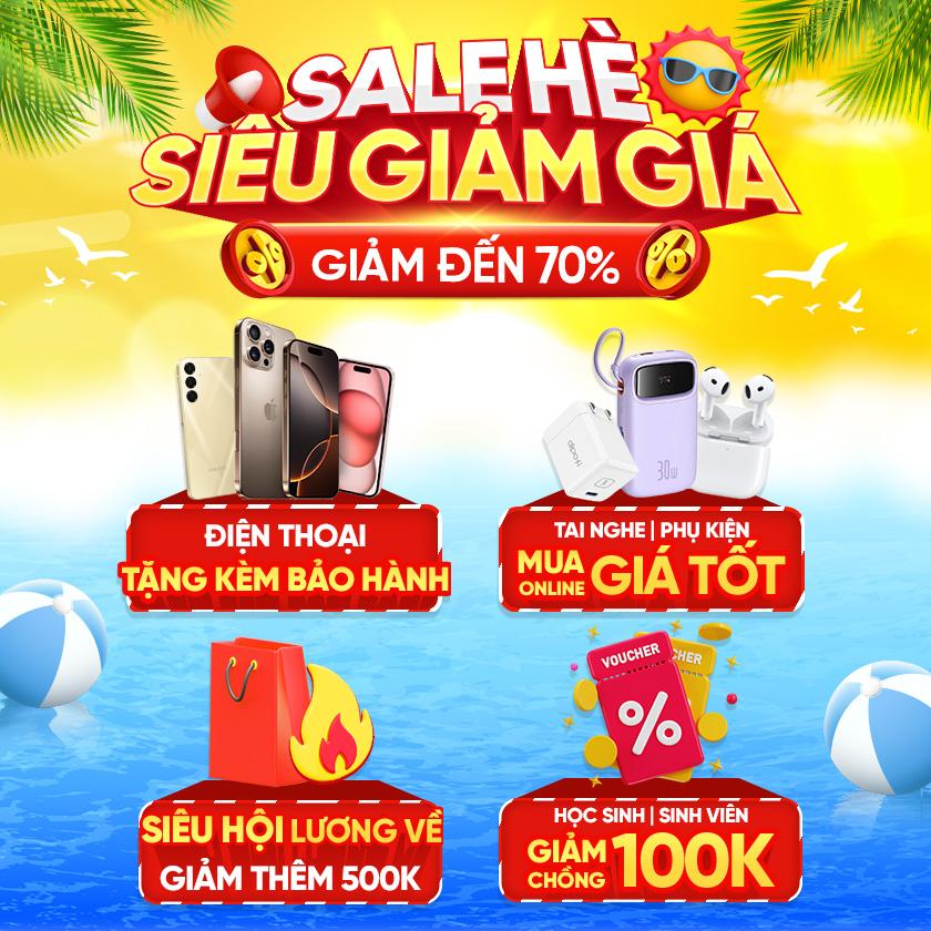 SALE HÈ SIÊU GIẢM GIÁ