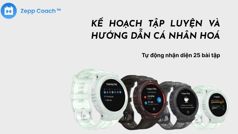 Zepp Coach AI c&aacute; nh&acirc;n h&oacute;a, huấn luyện vi&ecirc;n th&ocirc;ng minh&nbsp;