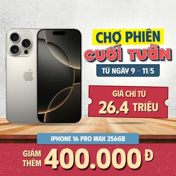 iPhone 16 Pro Max 256GB Máy Đẹp